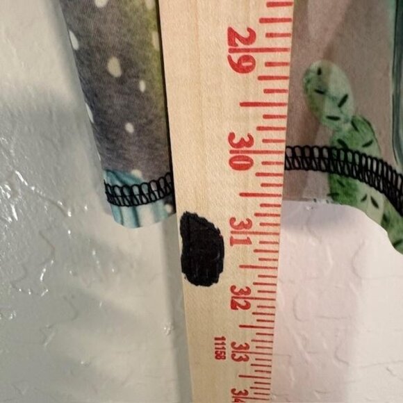 Yoga Democracy Leggings Womens XS Cactus Print High Rise Made in USA Recycled - Picture 8 of 9